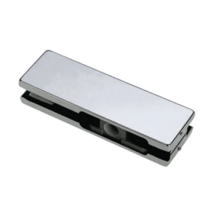 HERRAJE SUPERIOR VIDRIO TEMPLADO SATINADO
