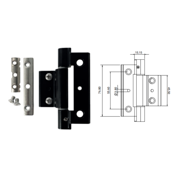 BISAGRA PARA EUROPA OH419 WH