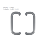 HALADERA DOBLADA 1X9 NATURAL