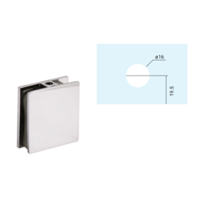 CONECTOR DE MURO A VIDRIO
