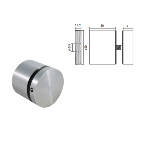 SOPORTE BARANDAL ESCALERA SAT